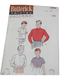 1940's Mens/Childs Pattern