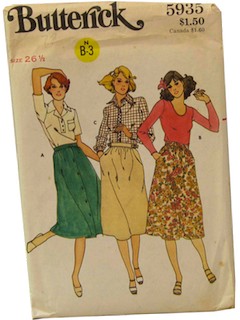 1970's Womens Pattern