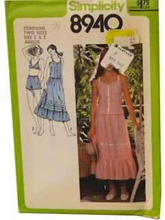 1980's Womens Pattern