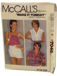 1980's Womens Pattern