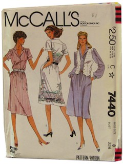 1980's Womens Pattern