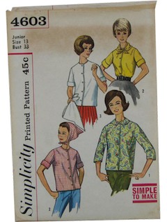 1960's Womens Pattern