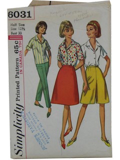 1960's Womens Pattern