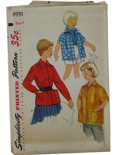 1950's Womens/Childs Pattern