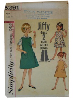 1960's Womens/Childs Pattern