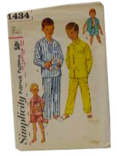 1960's Mens/Childs Pattern