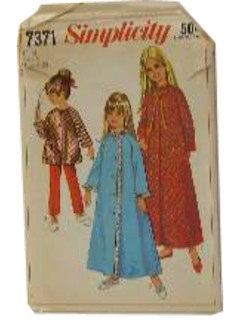 1960's Womens/Childs Sewing Pattern