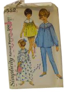 1960's Womens/Childs Sewing Pattern