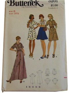 1970's Womens Pattern