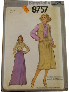 1970's Womens Pattern