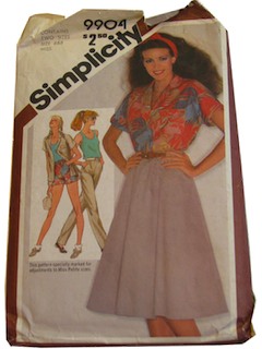 1980's Womens Pattern