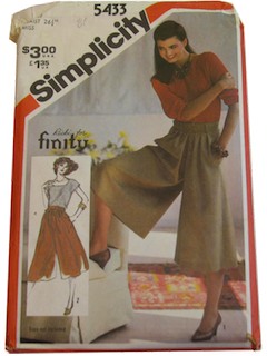 1980's Womens Pattern