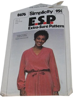 1970's Womens Pattern