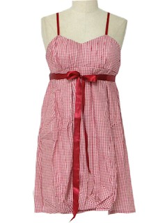 1960's Womens Mini Sun Dress