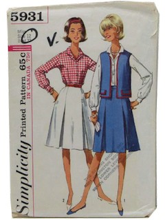 1960's Womens Pattern