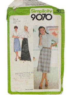 1970's Womens Pattern