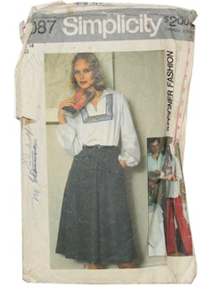 1970's Womens Pattern