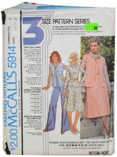 1970's Womens Pattern