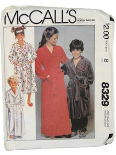 1980's Unisex/Childs Pattern