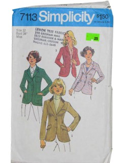 1970's Womens Pattern