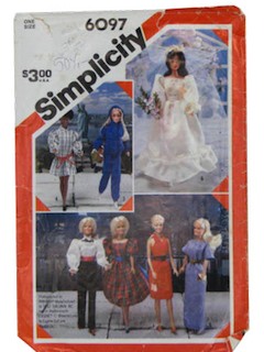 1980's Doll Pattern