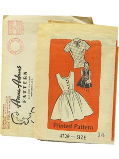 1960's Womens/Childs Pattern