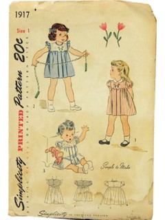 1940's Womens/Childs Pattern