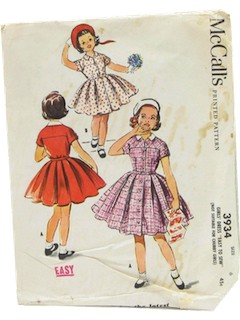 1950's Womens/Childs Pattern