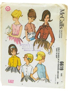 1960's Womens/Childs Pattern