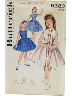 1960's Womens/Childs Pattern