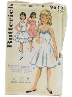 1960's Womens/Childs Pattern