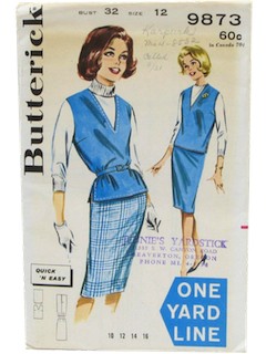 1960's Womens Pattern