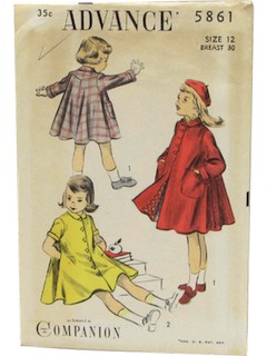 1940's Womens/Childs Pattern