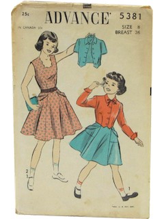 1940's Womens/Childs Pattern