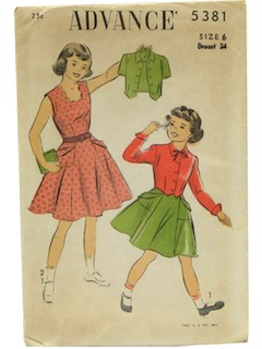 1940's Womens/Childs Pattern