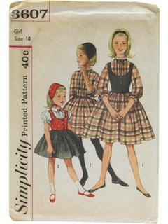 1950's Womens/Childs Pattern