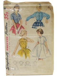 1950's Womens/Childs Pattern