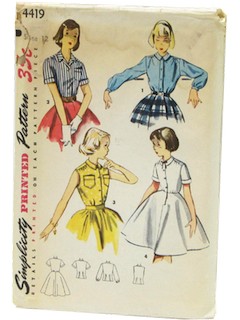 1950's Womens/Childs Pattern