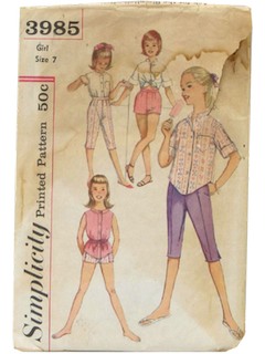 1960's Womens/Childs Pattern