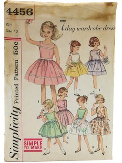 1960's Womens/Childs Pattern