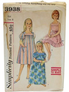 1960's Womens/Childs Pattern