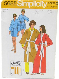 1970's Womens Pattern