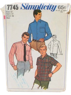 1960's Men Pattern