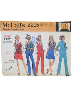 1960's Womens Pattern