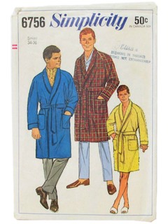 1960's Mens Pattern