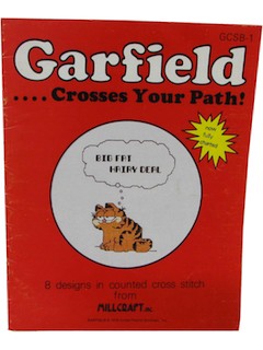 1970's Counted Cross Stitch Pattern Book