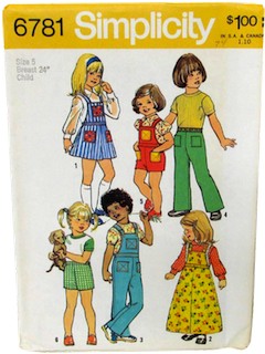 1970's Womens/Girls Pattern