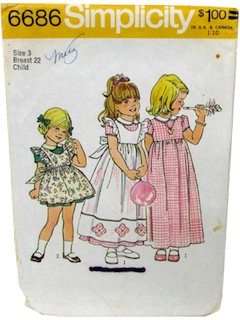 1970's Womens/Girls Pattern