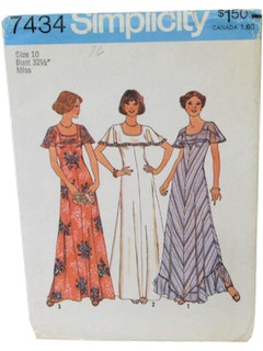 1970's Womens Pattern