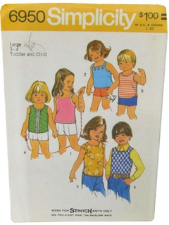 1970's Womens/Childs Pattern